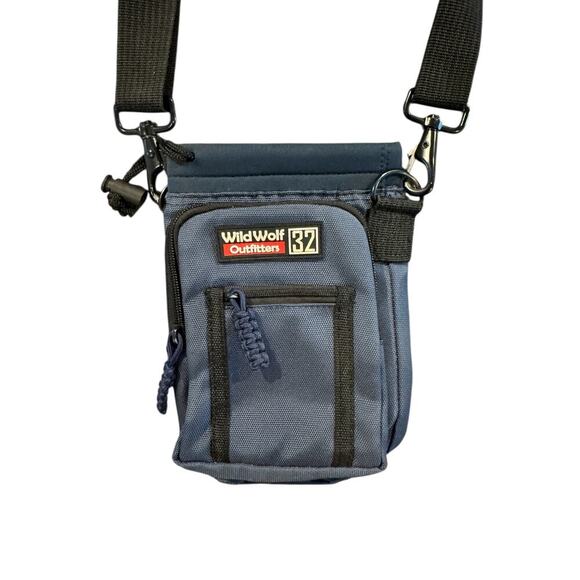Wild Wolf Outfitters Crossbody 32oz Water Bottle Holder Bag Adjustable Utility - Picture 1 of 7